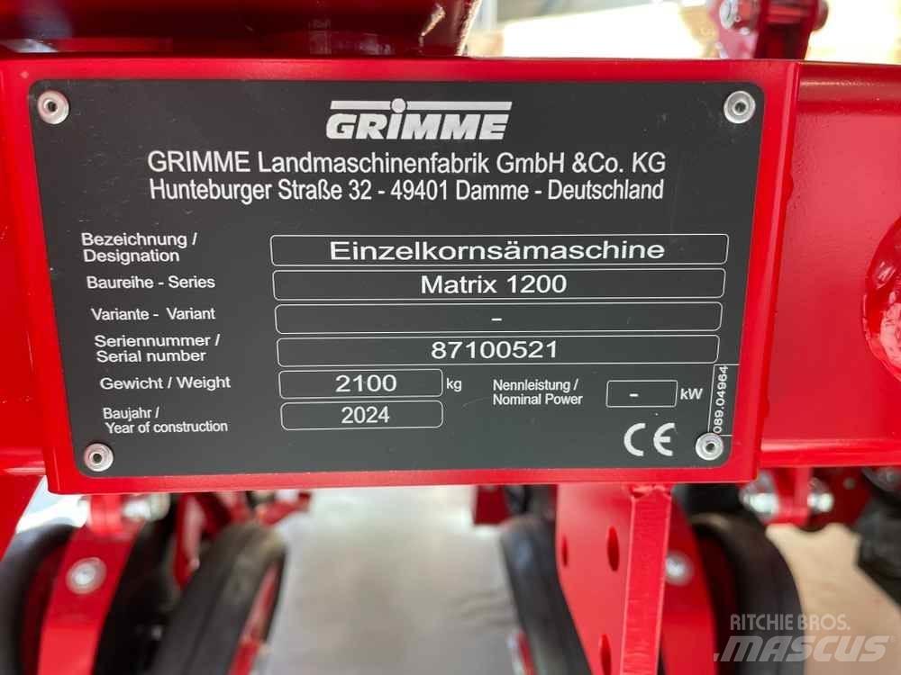 Grimme MATRIX 1200 Agricultura - Outros
