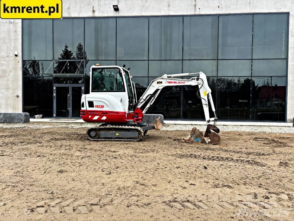 Takeuchi TB 230 Mini Escavadoras <7t