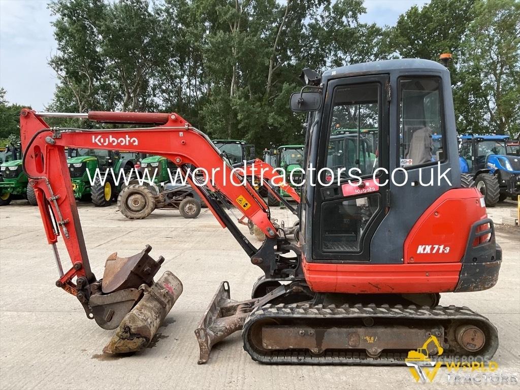 Kubota KX 71-3 Mini Escavadoras <7t
