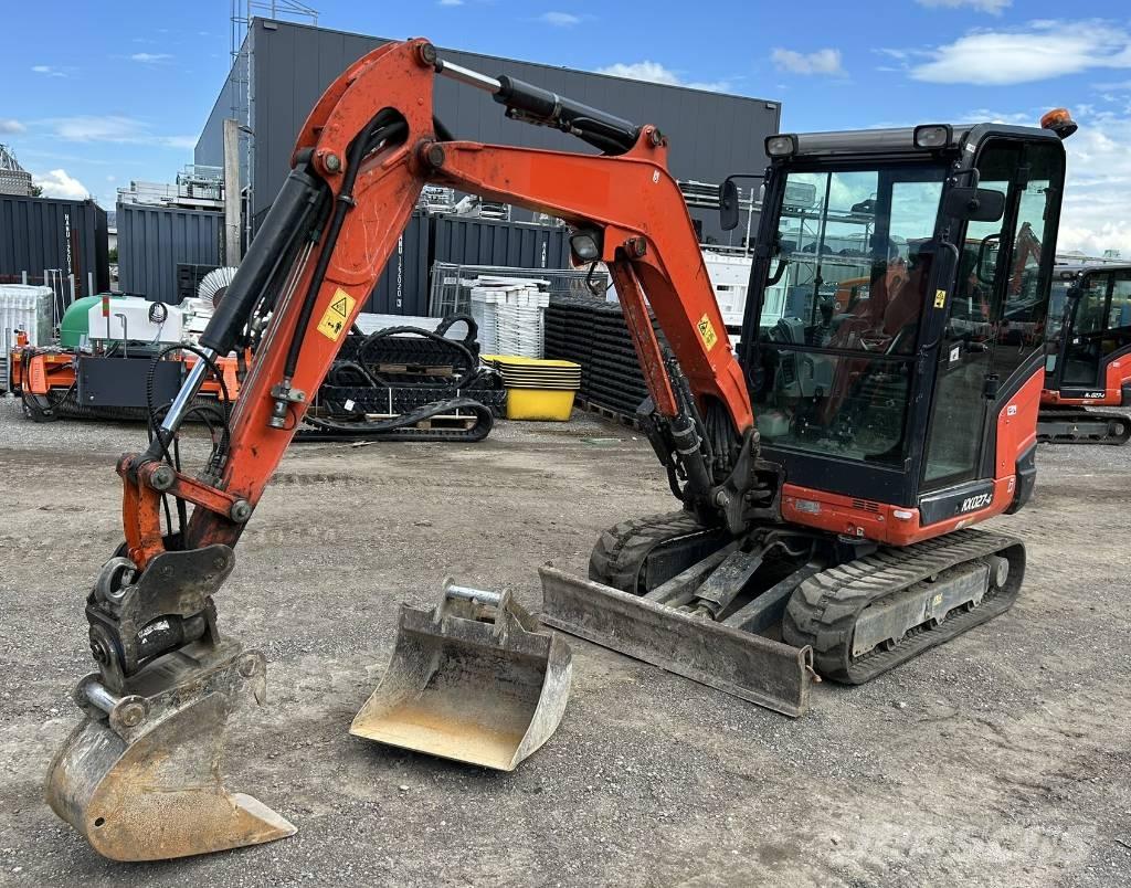 Kubota KX 027 Mini Escavadoras <7t