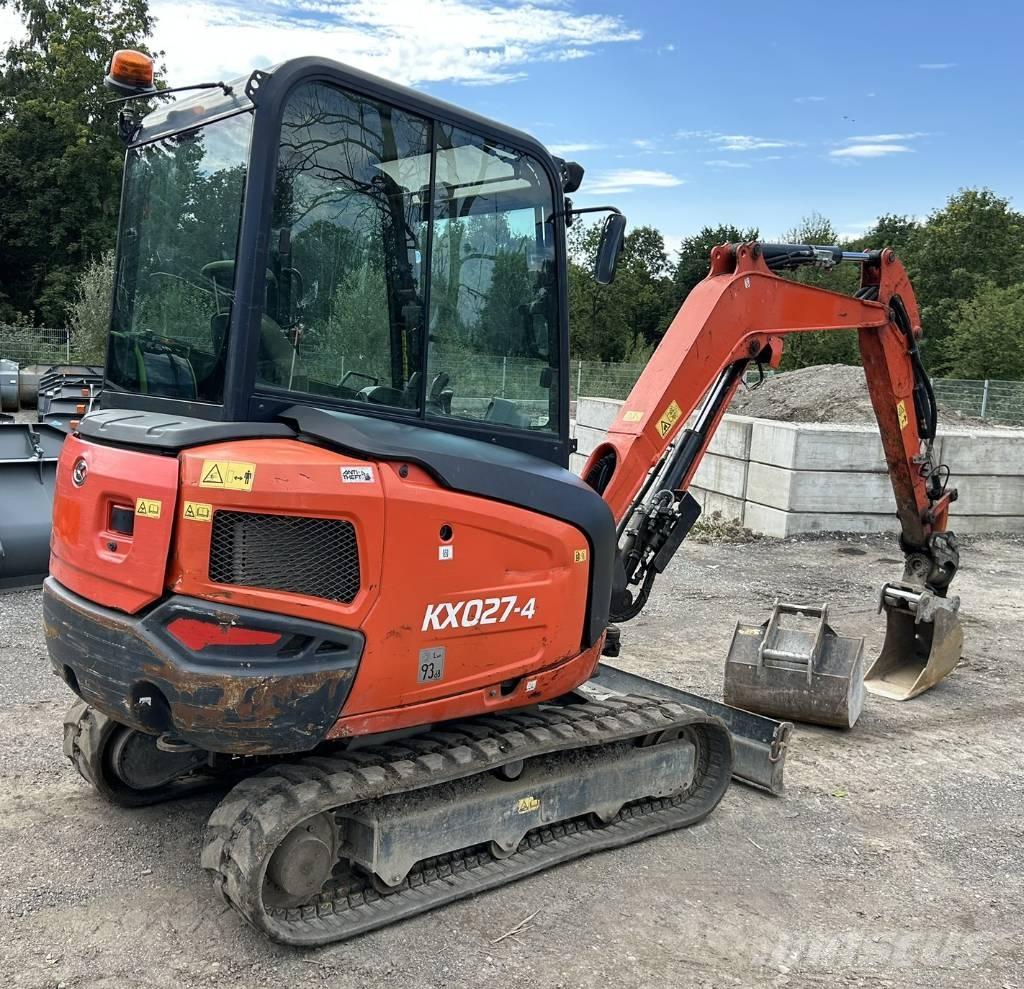 Kubota KX 027 Mini Escavadoras <7t
