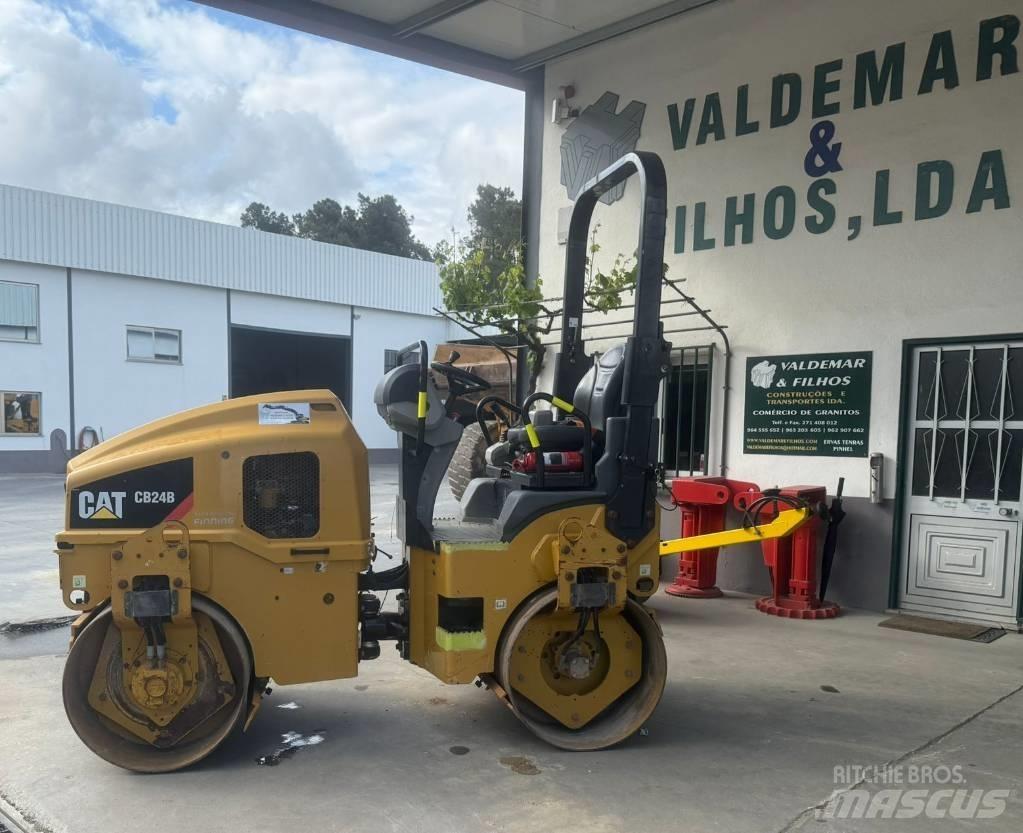 CAT CB 24 B, CB24 Cilindros Compactadores tandem