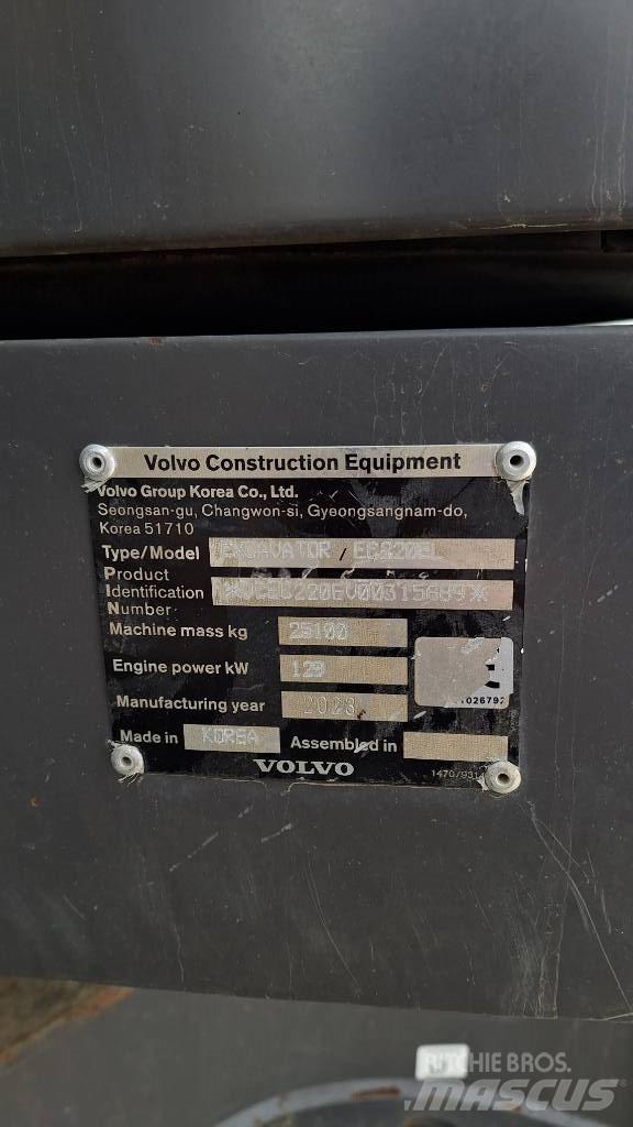 Volvo EC220E Escavadoras de rastos