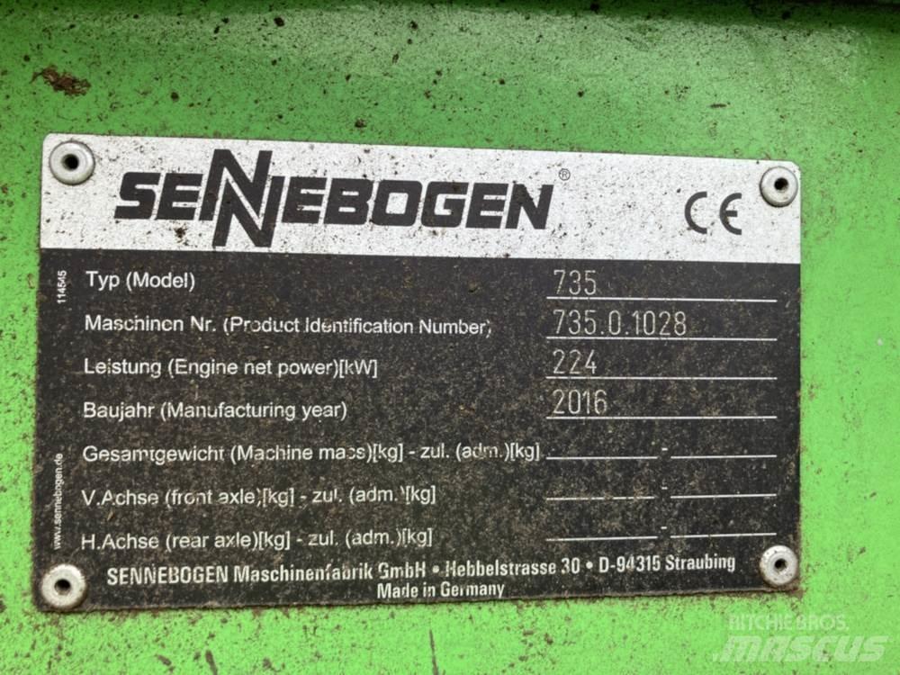 Sennebogen 735E Manipuladores de resíduos / indústria