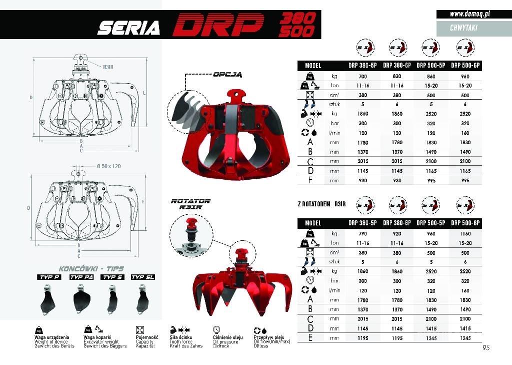  DEMOQ DRP300-5P Cortadores