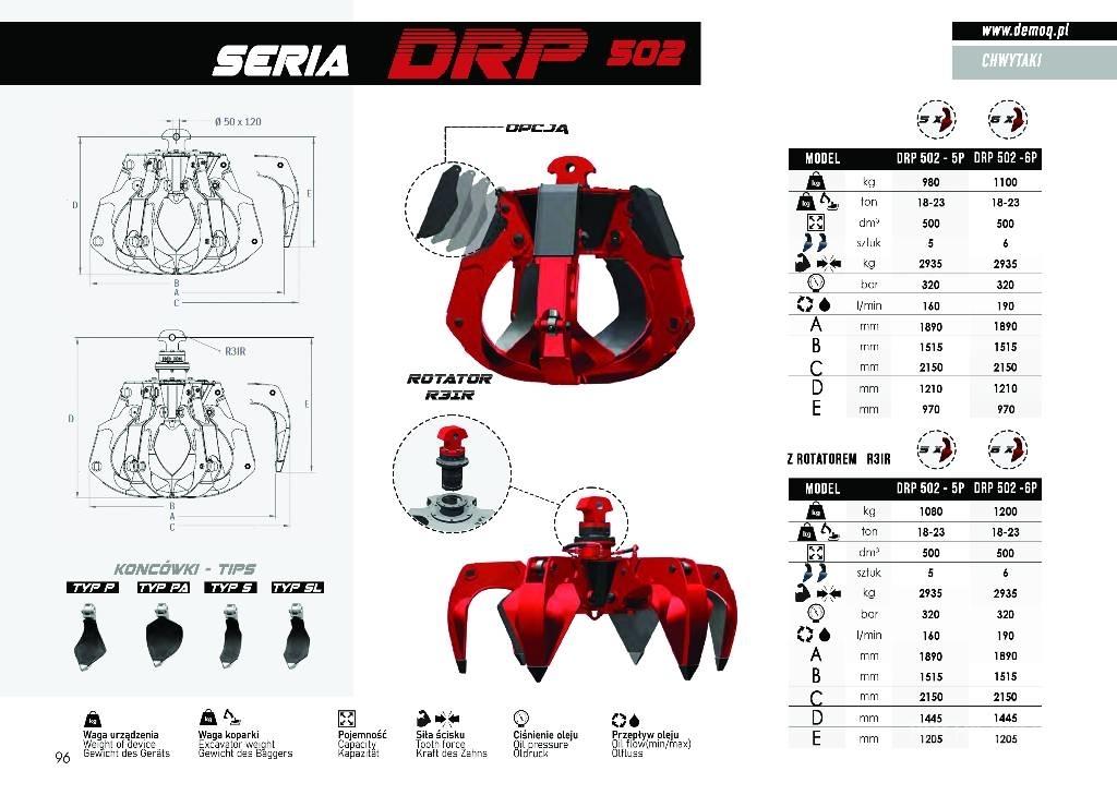  DEMOQ DRP300-5P Cortadores
