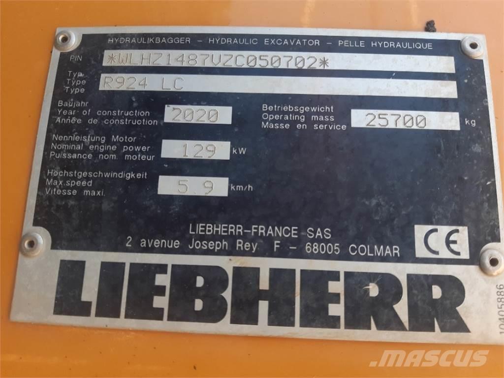 Liebherr R924 Escavadoras de rastos