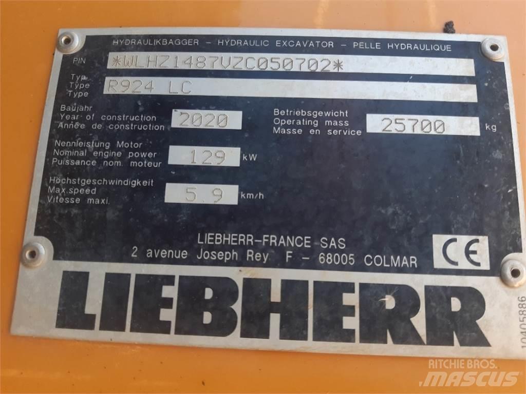 Liebherr R924 Escavadoras de rastos