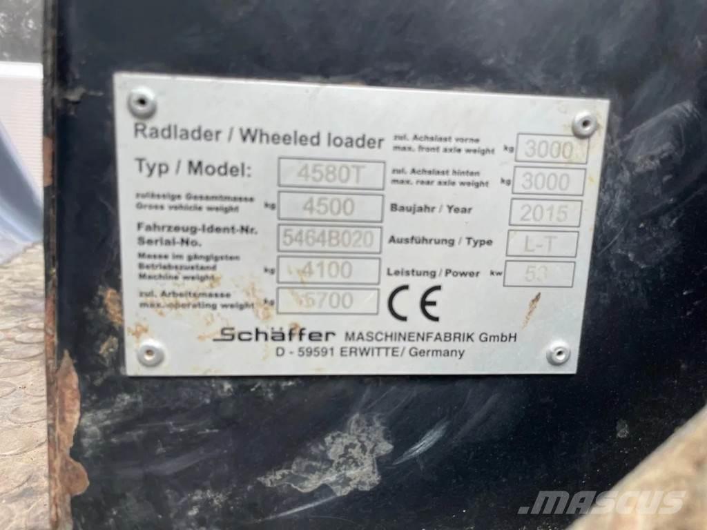 Schäffer 4580T Carregadoras rodas telescópicas