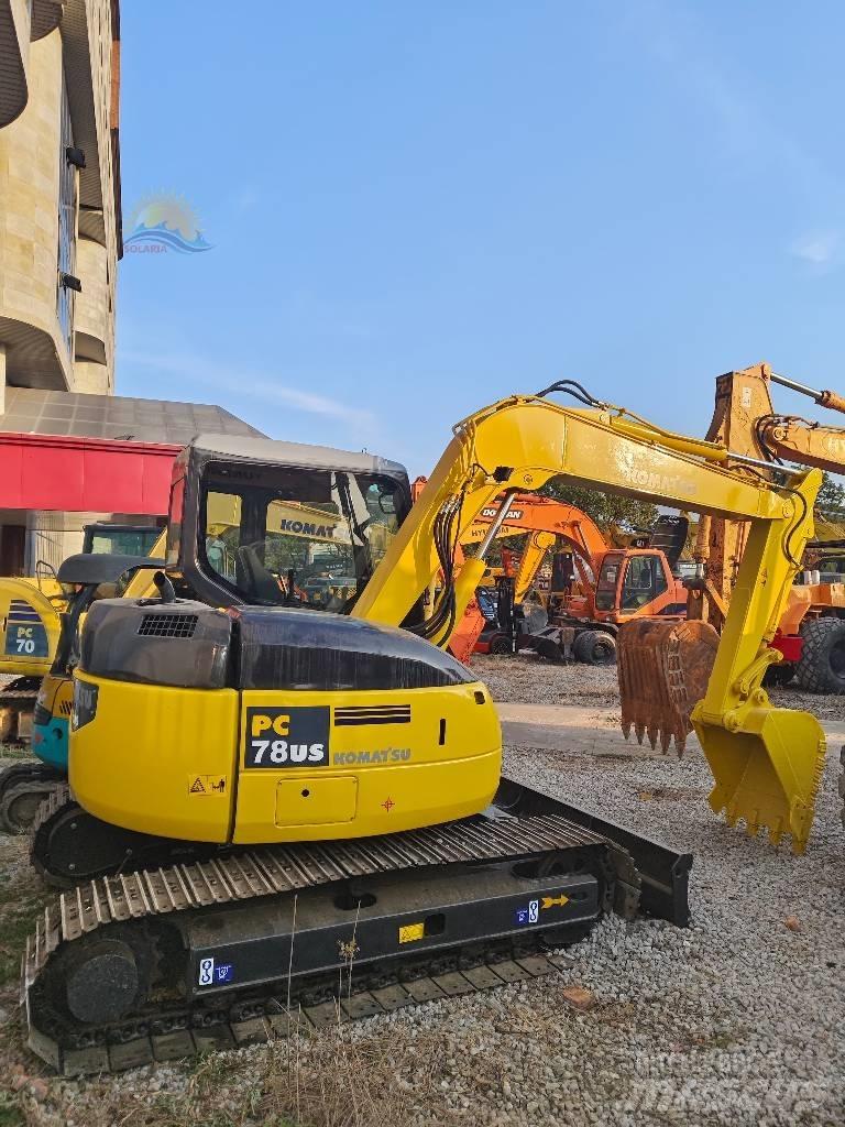 Komatsu PC 78 Escavadoras Midi 7t - 12t