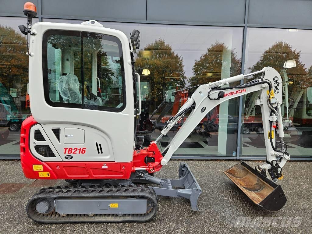 Takeuchi TB 216 Mini Escavadoras <7t