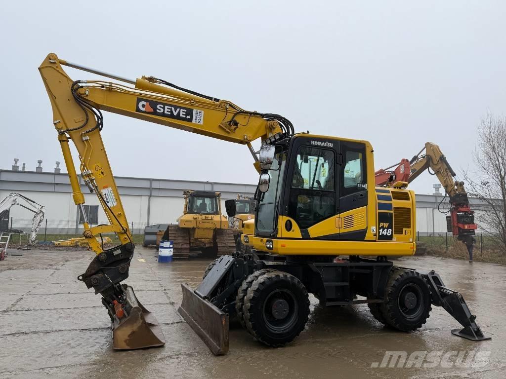 Komatsu PW 148-11 Escavadoras de rodas