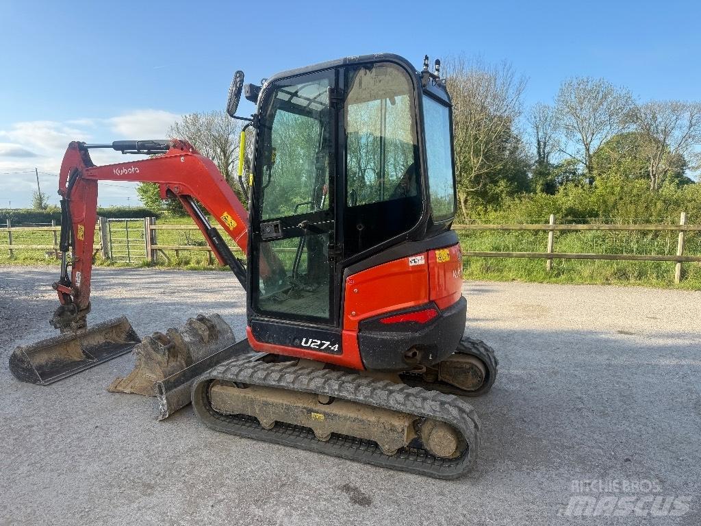 Kubota U 27-4 Mini Escavadoras <7t