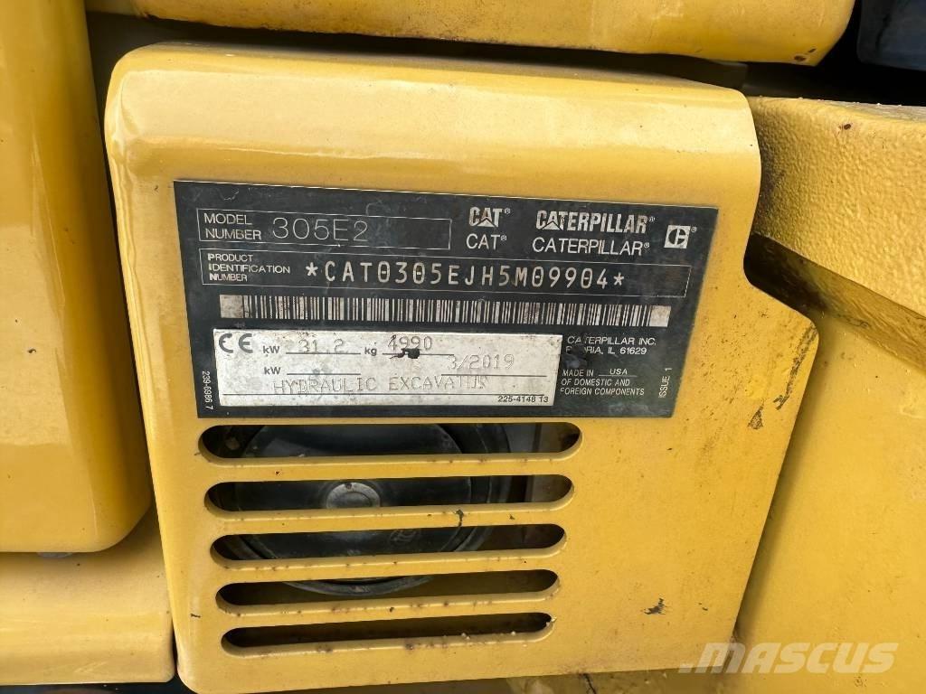 CAT 305 Mini Escavadoras <7t
