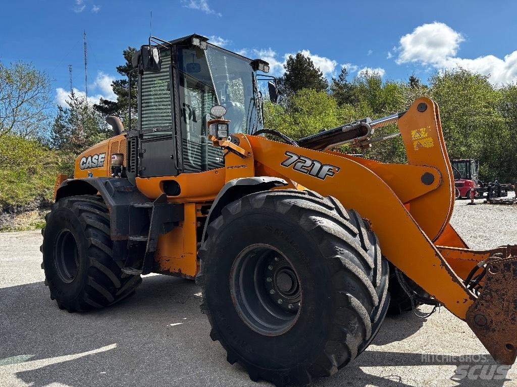 CASE 721 F Pás carregadoras de rodas