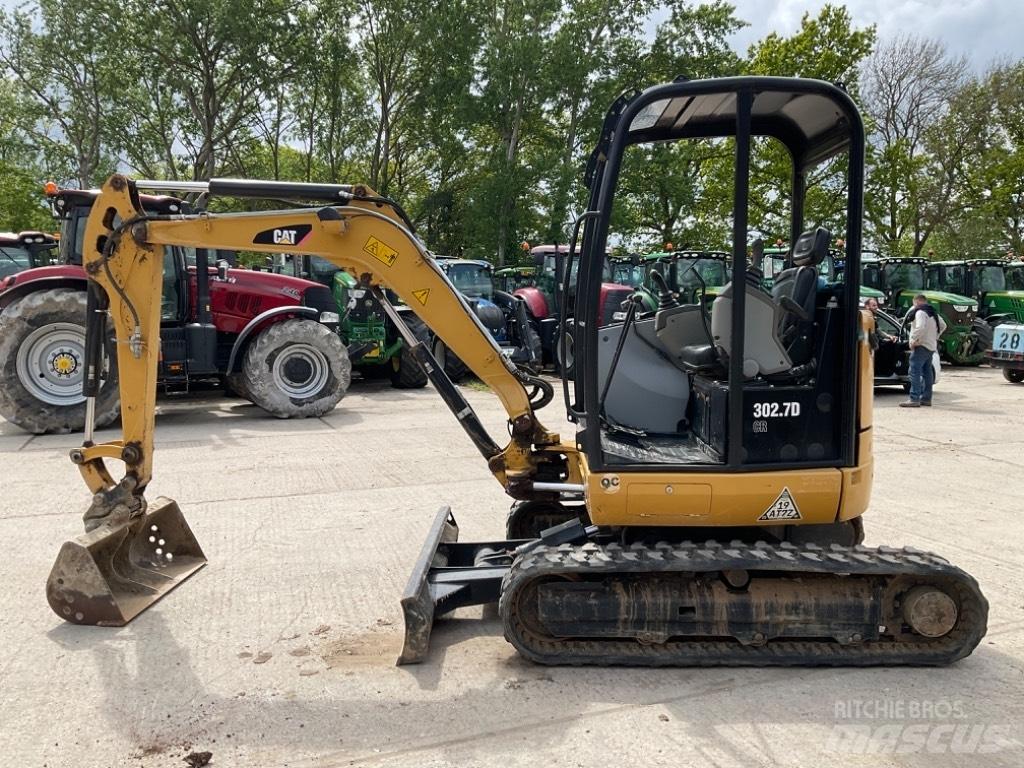 CAT 302.7 D CR Mini Escavadoras <7t