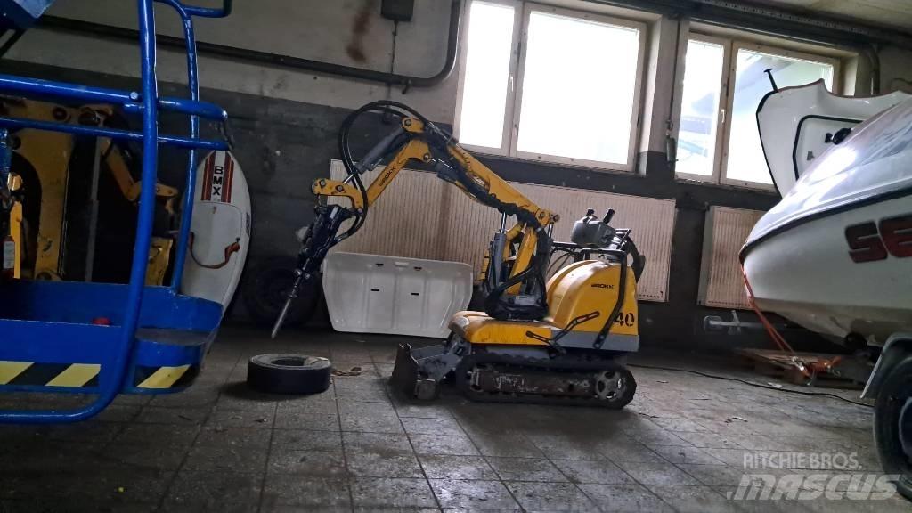 Brokk 40 Mini Escavadoras <7t