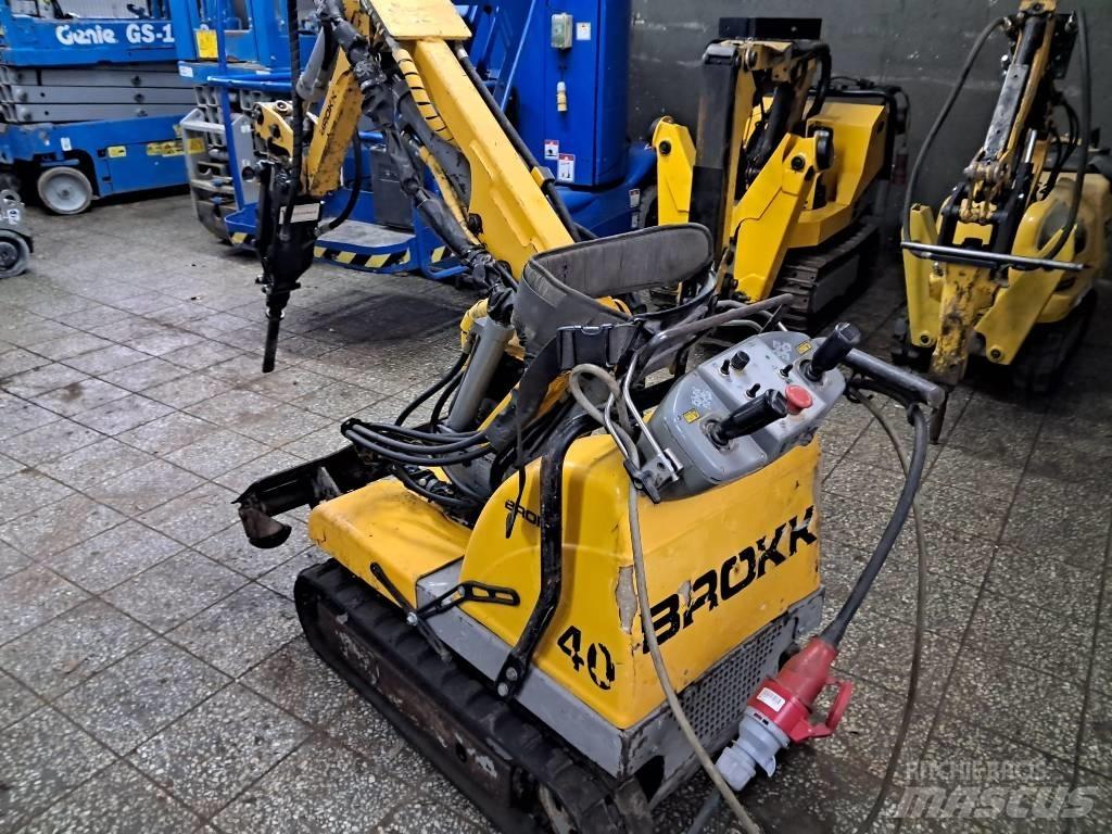 Brokk 40 Mini Escavadoras <7t