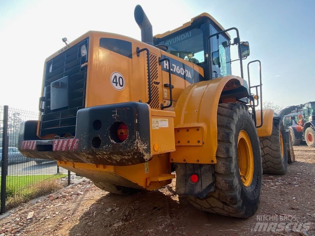 Hyundai HL 760-7 A Pás carregadoras de rodas