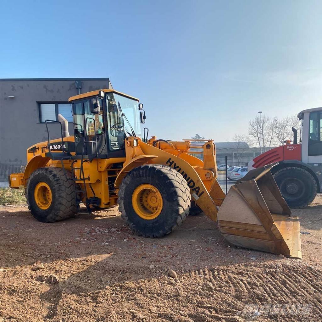 Hyundai HL760-7A Pás carregadoras de rodas