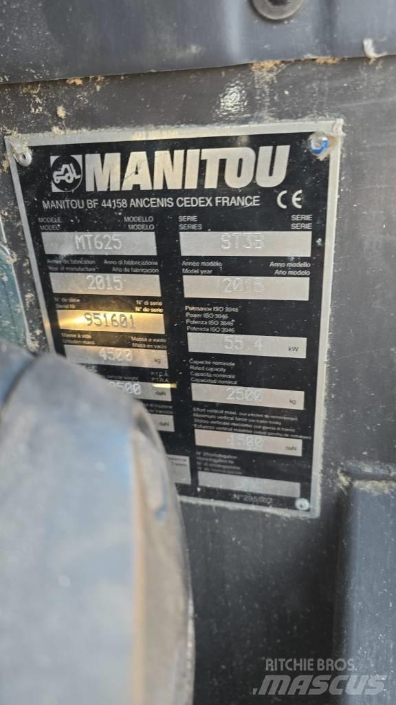 Manitou MT 625 Manipuladores telescópicos