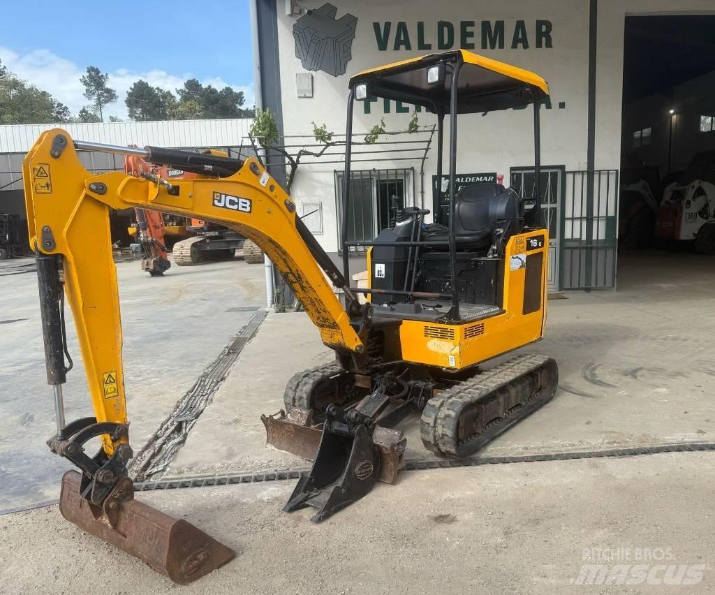 JCB 16 C-1 Mini Escavadoras <7t