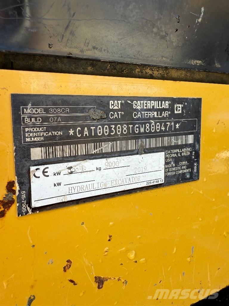 CAT 308 CR Escavadoras Midi 7t - 12t