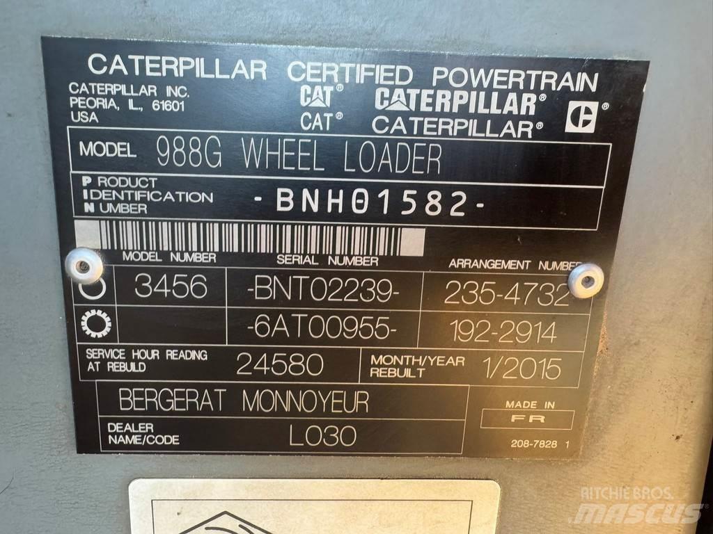 CAT 988G Pás carregadoras de rodas