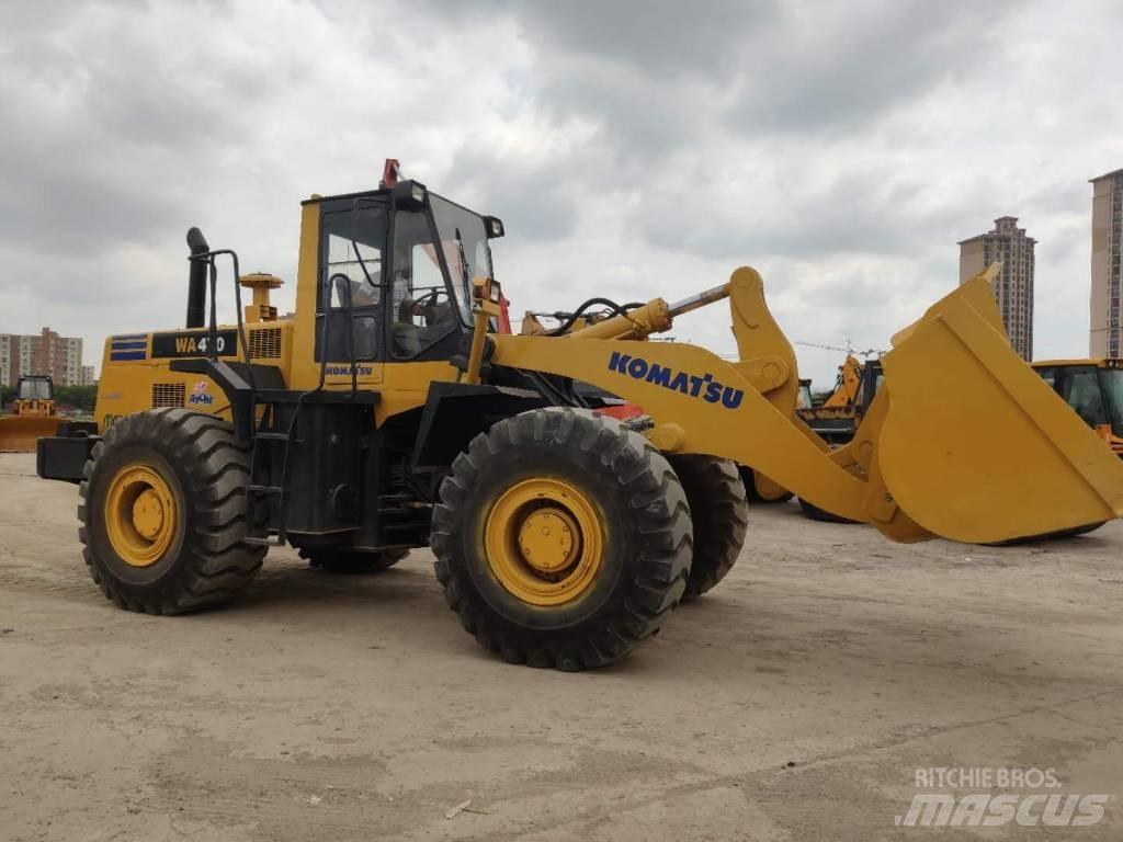 Komatsu WA470-3 Pás carregadoras de rodas