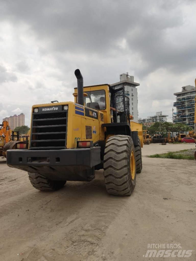 Komatsu WA470-3 Pás carregadoras de rodas