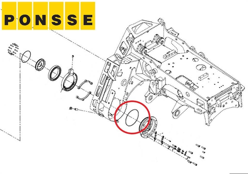 Ponsse 0059913 Gruas carregadoras transportadoras
