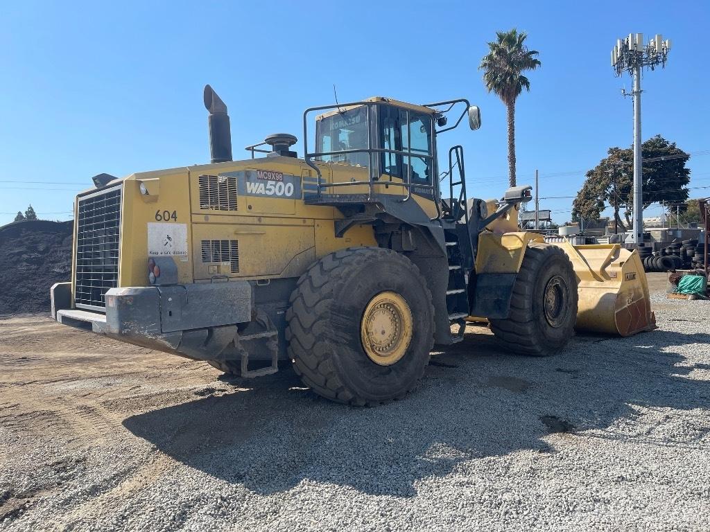 Komatsu WA 500-7 Pás carregadoras de rodas
