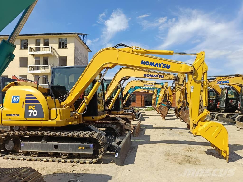 Komatsu PC 70 Escavadoras Midi 7t - 12t
