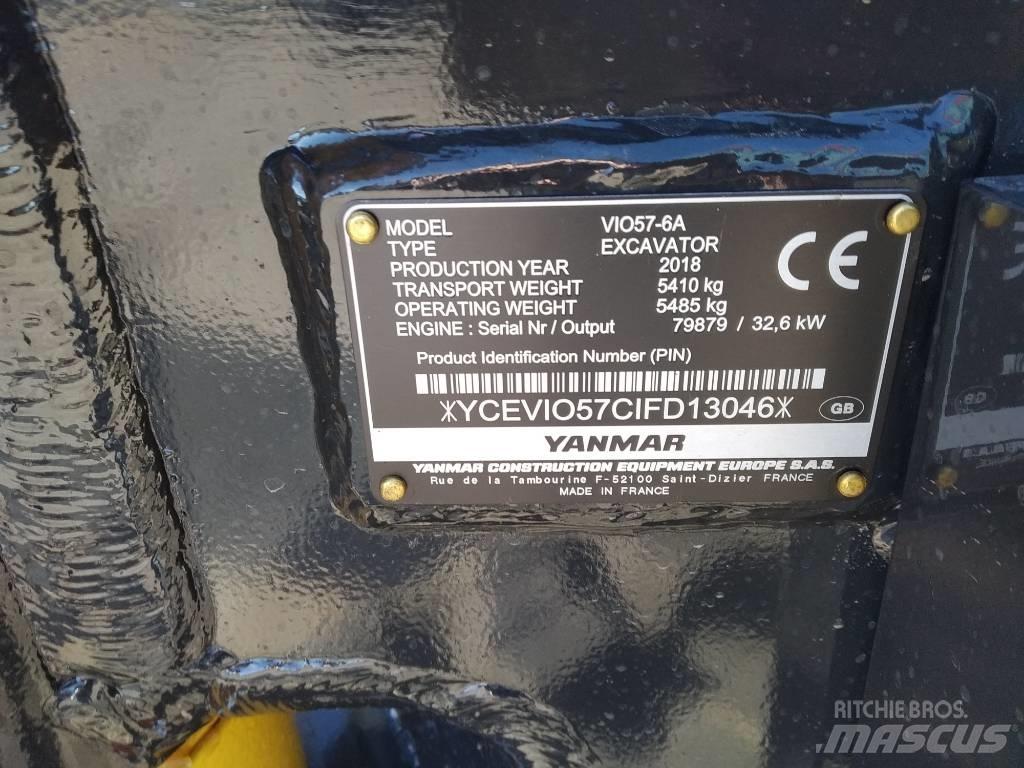 Yanmar Vio 57 Mini Escavadoras <7t