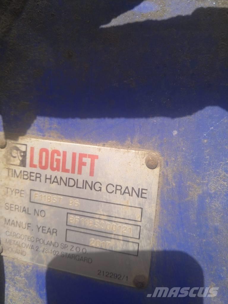Loglift F118ST Gruas para troncos