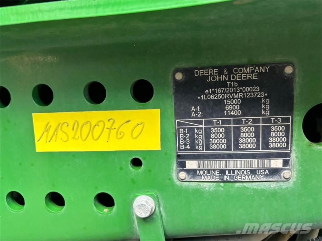 John Deere 6250R Tratores Agrícolas usados