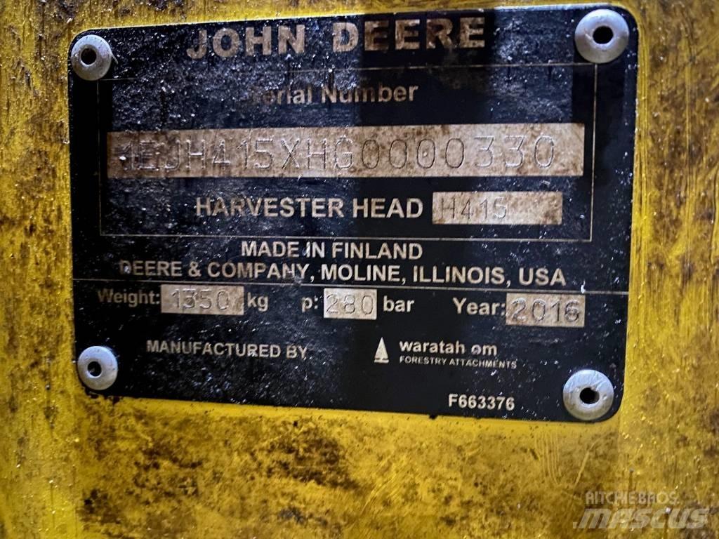 John Deere H 415 Cabeças de ceifeiras
