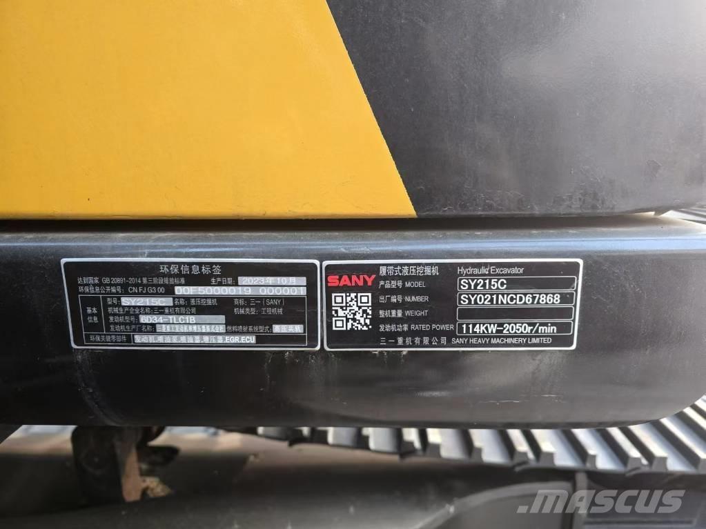 Sany SY 235 C Escavadoras de rastos