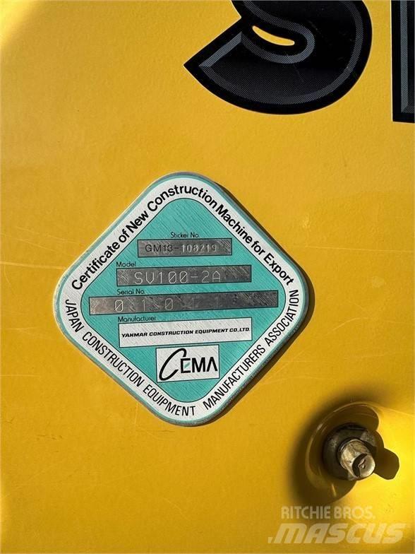 Yanmar SV100 Escavadoras de rastos