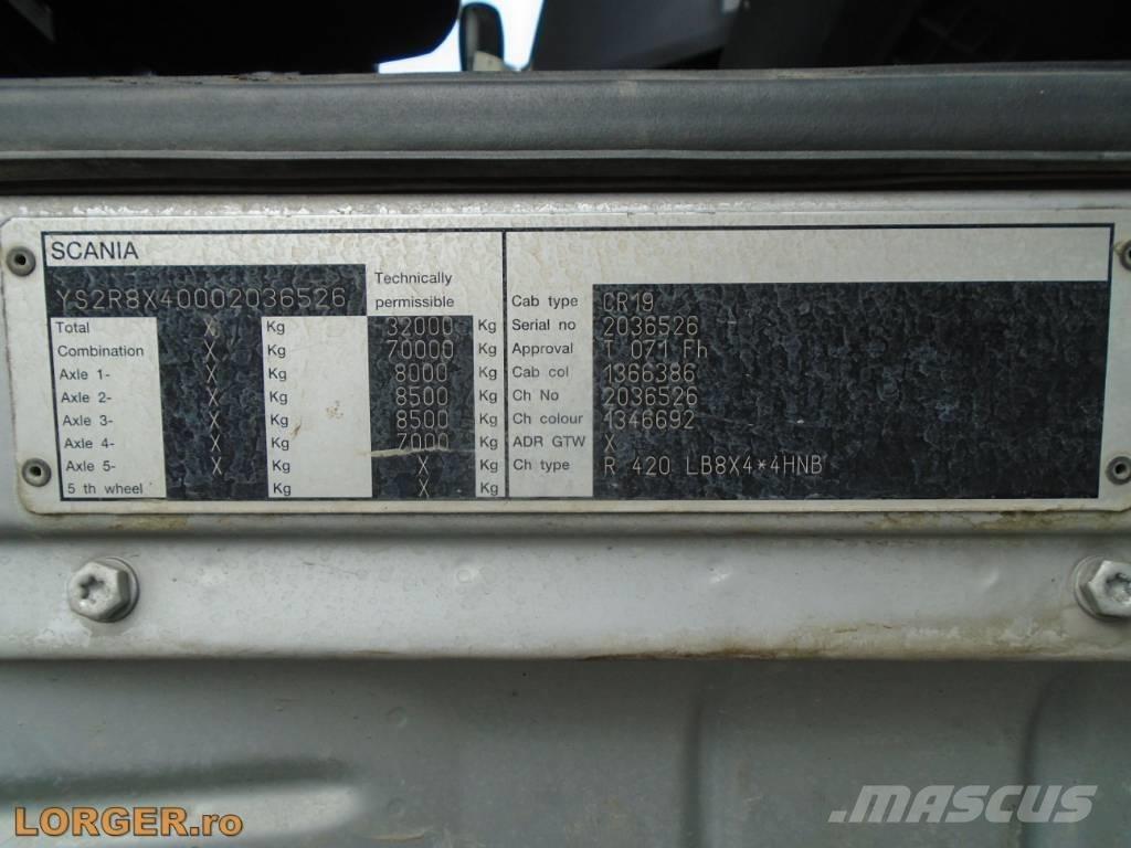 Scania R 420 Camiões de betão