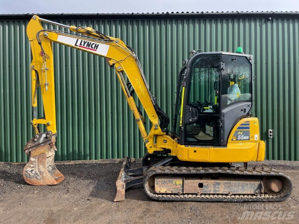 Komatsu PC 55 MR Mini Escavadoras <7t