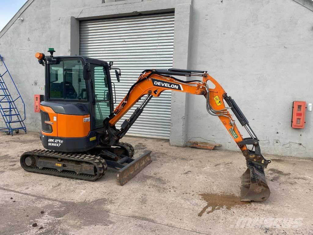 Develon DX 27 Z-7 Mini Escavadoras <7t