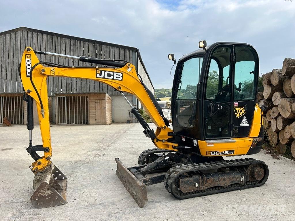 JCB 8026 CTS Mini Escavadoras <7t