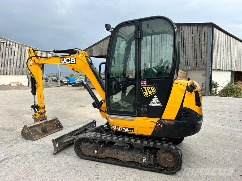 JCB 8026 CTS Mini Escavadoras <7t