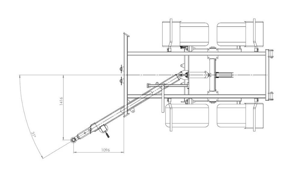ERT 10-MALL Reboques Agrícolas basculantes