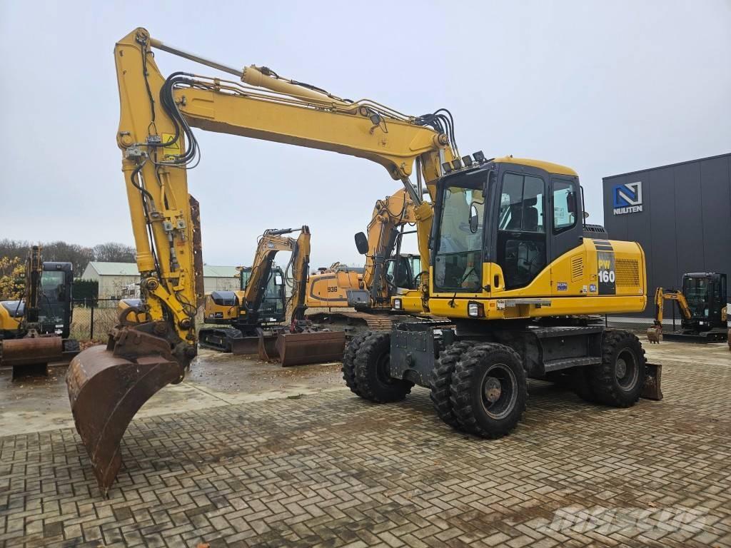 Komatsu PW 160-7E0 Escavadoras de rodas