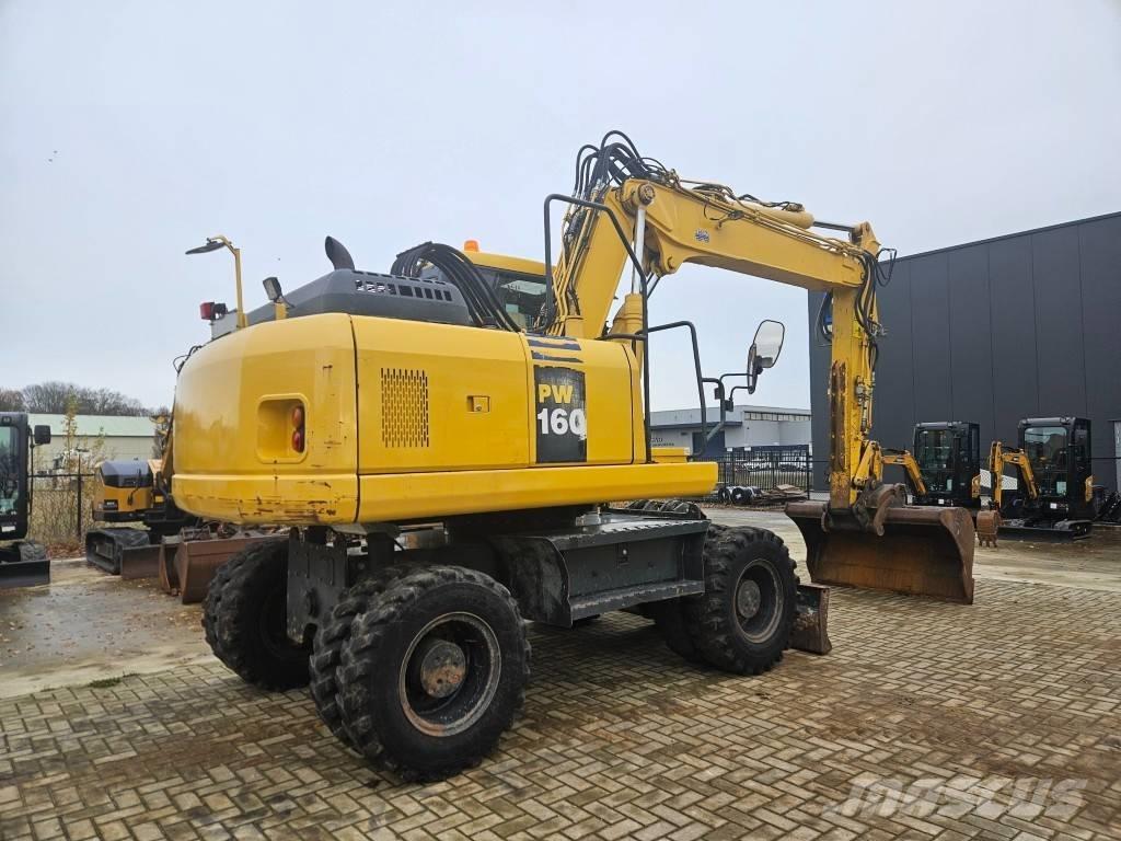 Komatsu PW 160-7E0 Escavadoras de rodas