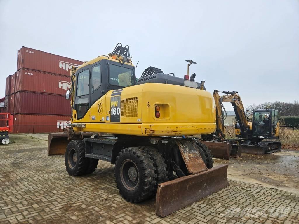 Komatsu PW 160-7E0 Escavadoras de rodas