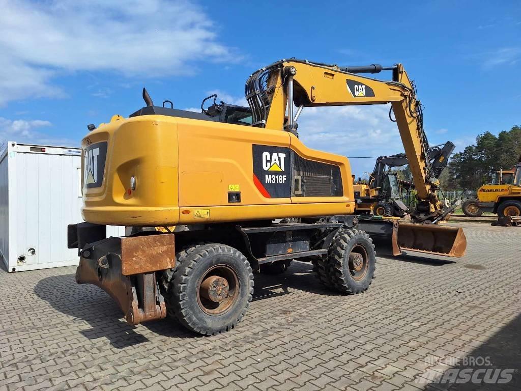 CAT M 318 F Escavadoras de rodas