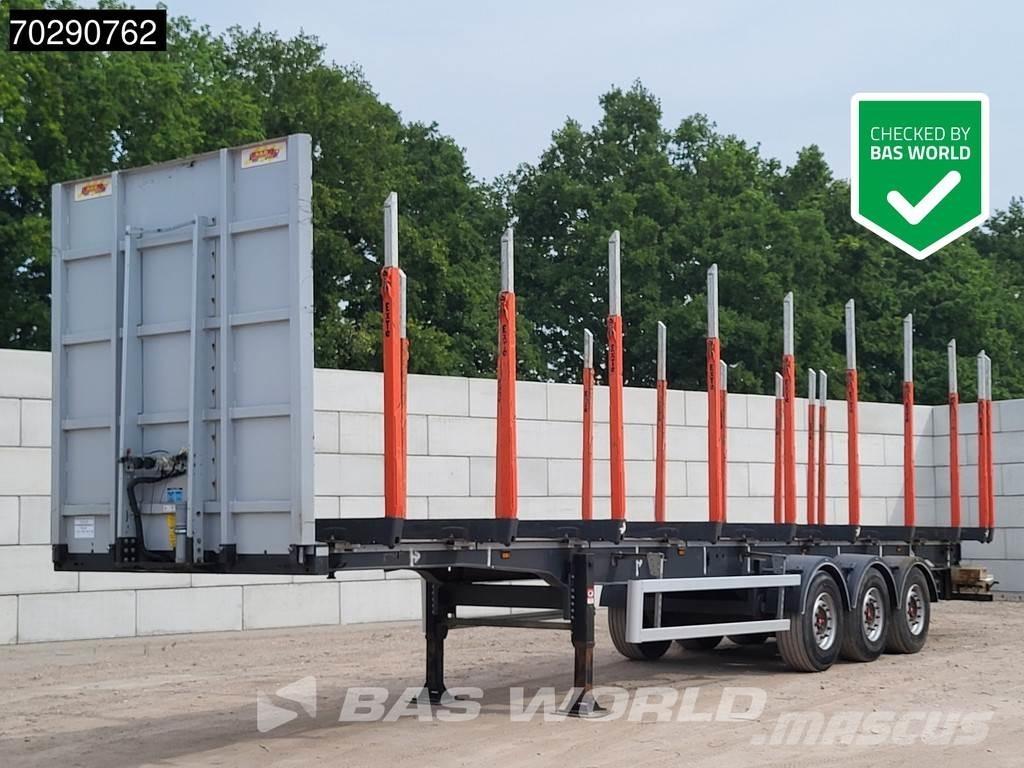 A&D LPRS24 3 axles Semi Reboques Transporte Madeira